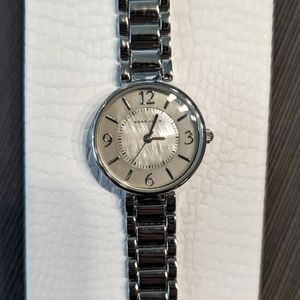 Anne Klein Mother of Pearl Stainless Steel Women's Watch